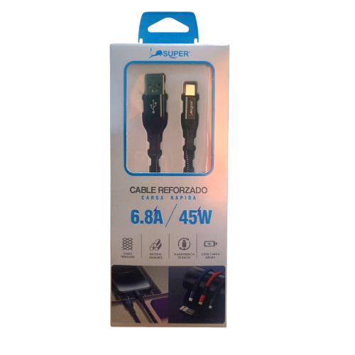 Cable Super Tipo C 45 W 6.8 A Astro B37