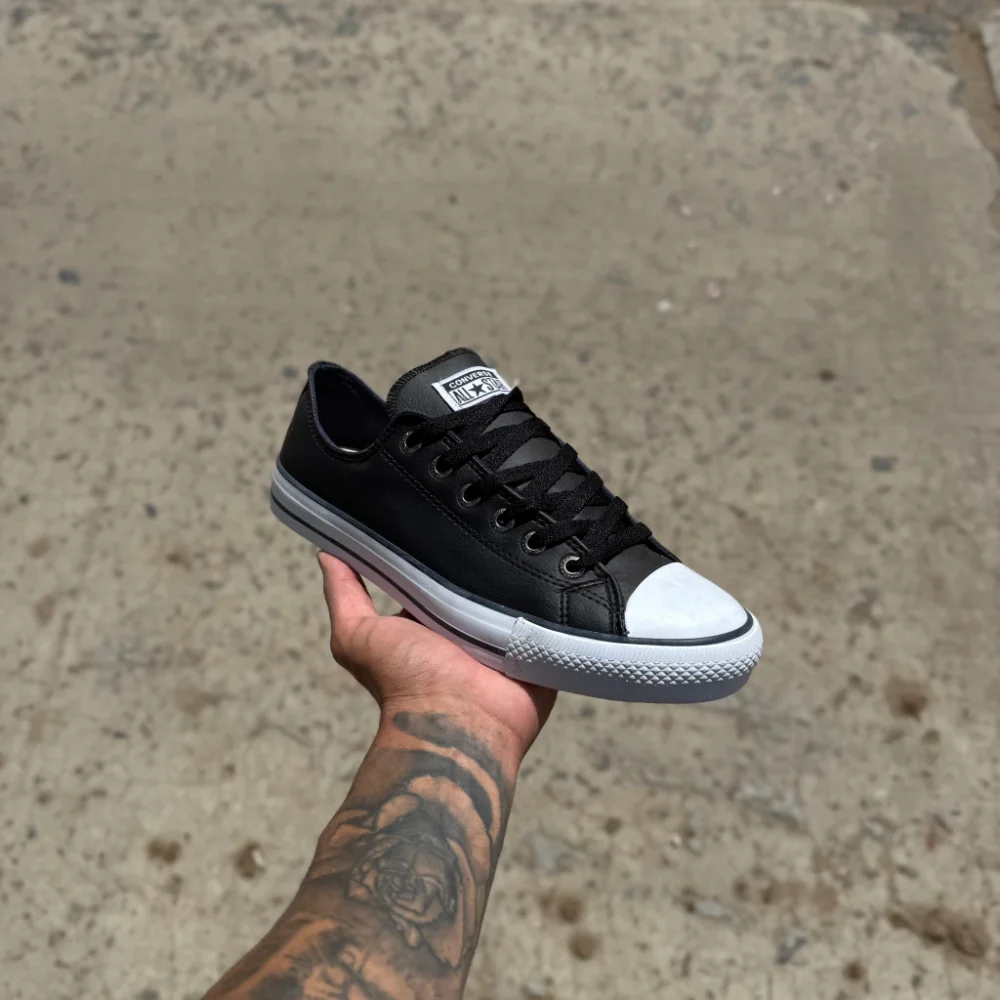 All Star Converse Black (cuero ecologico)