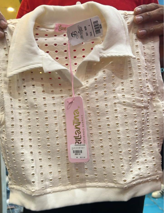 Blusa niña 8631