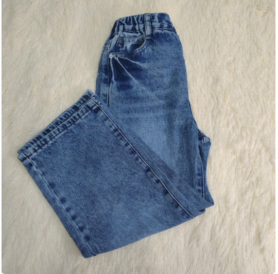 Jeans palazo niña luz