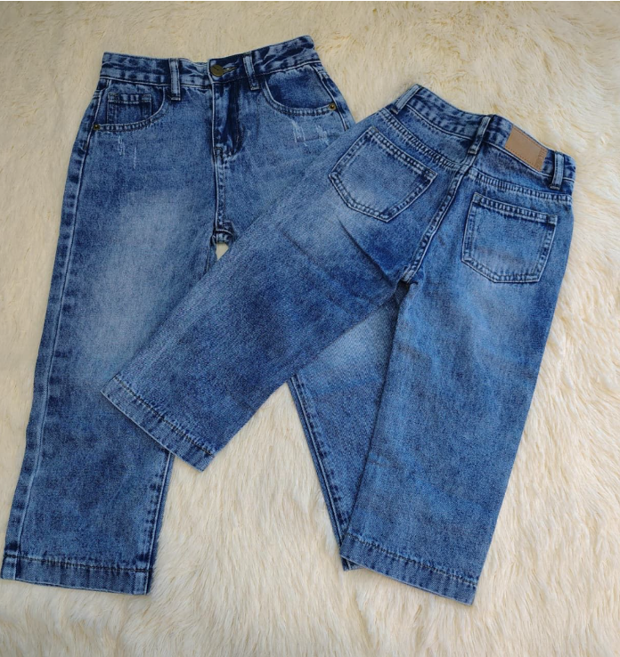 Jeans ancho niña ref2