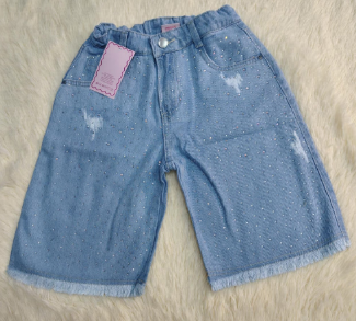 Short niña brillo