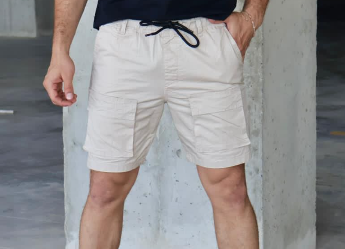 Bermuda drill 4 bolsillos impermeable unike hombre