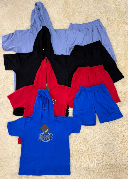 Conjunto niño capucha blessed