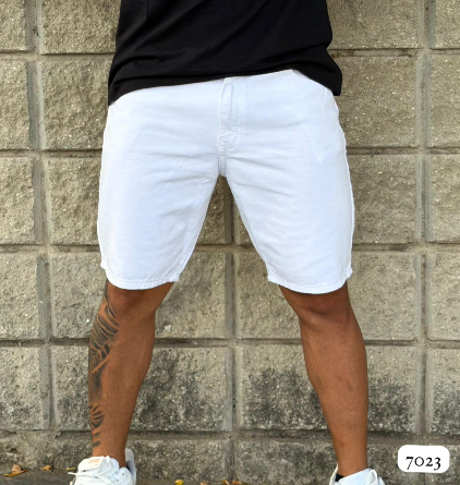 Bermuda jeans rigidas unike hombre