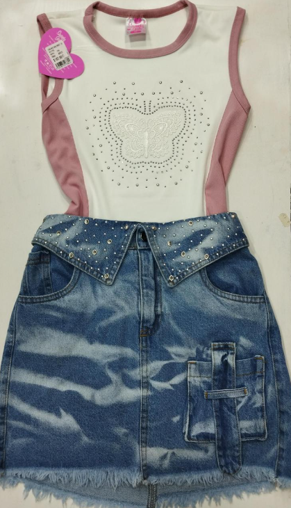 Conjunto niña falda sweet girl