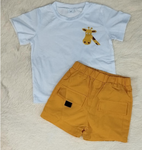Conjunto niño Jirafa