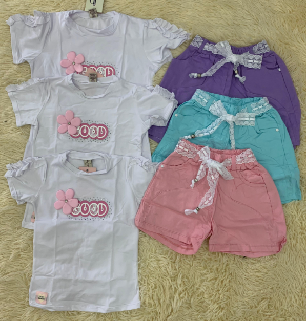 Conjunto niña juanday rosita