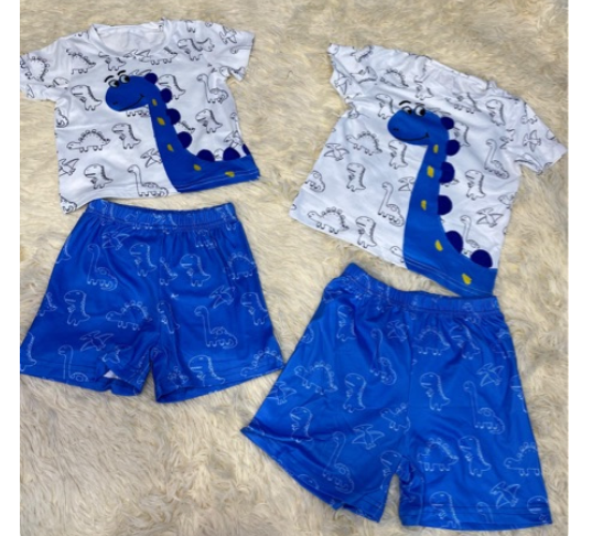 Conjunto dinosaurio niño ref2