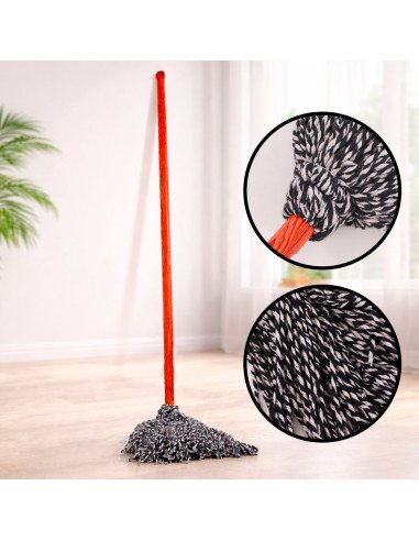 Trapeador de Hilo Trenzado Bicolor - ID 53299 -