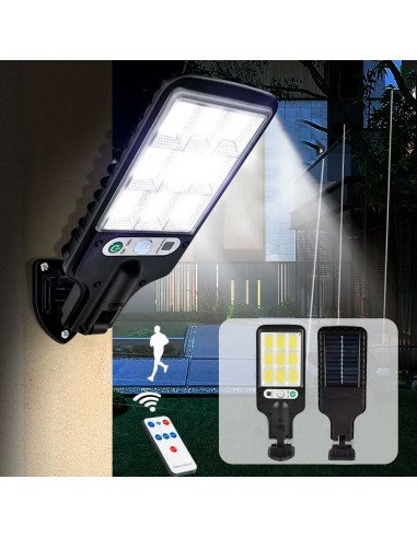 Lámpara Solar LED con Sensor y Control - ID 52631 -