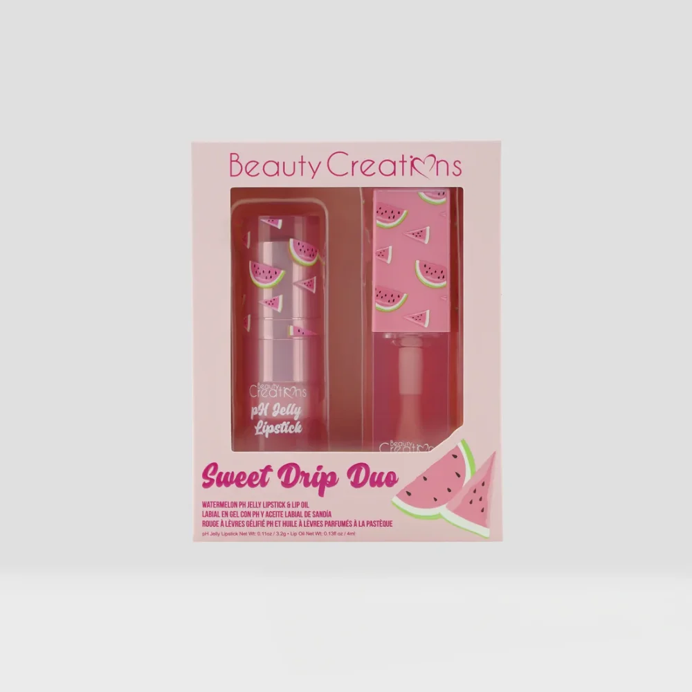 Beauty Creations PH Jelly Lipstick + Lip Oil Watermelon Sweet Drip Duo