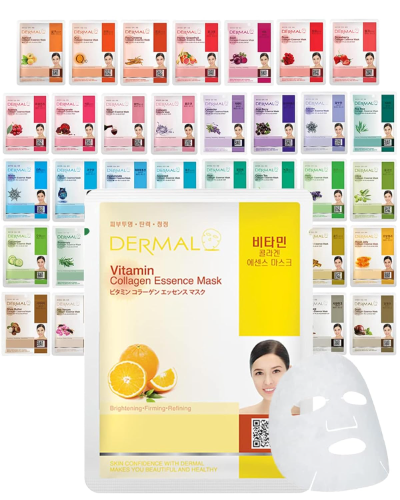Dermal Mascarilla de Velo Collagen Essence Sheet Mask