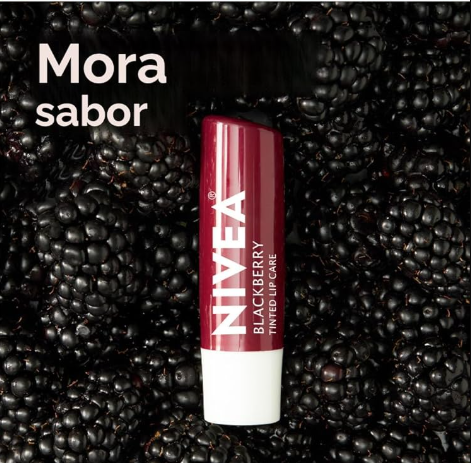 Nivea Balsamo Labial Blackberry Tinted Lip Care