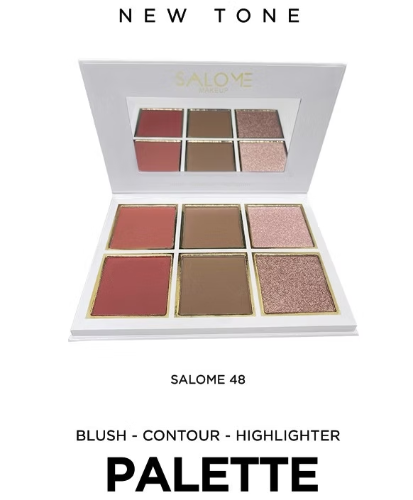 Salome Paleta de Rostro 6 Tonos