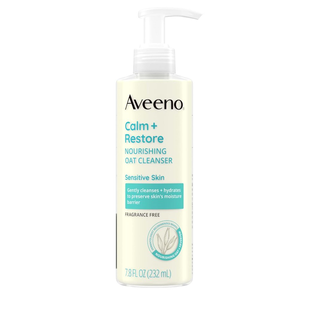 Aveeno Limpiador Facial para Pieles Sensibles Calm + Restore Nourishing Oat Cleanser