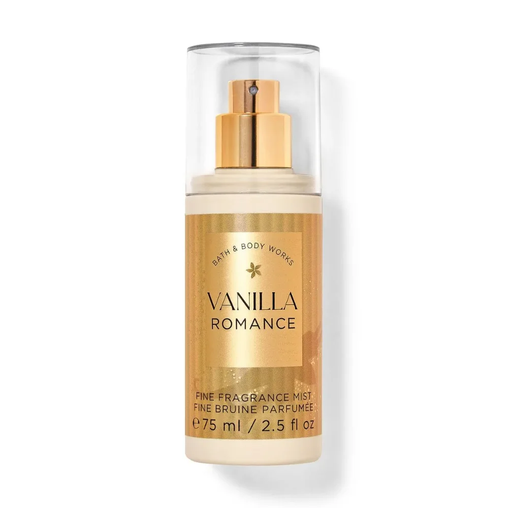 Bath & Body Vanilla Romance Mini Splash Fragance Mist