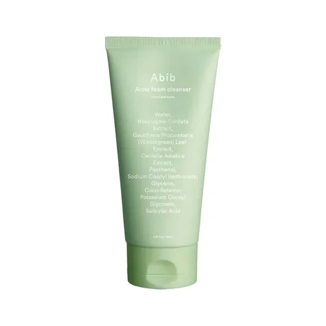 Abib Acne Foam Cleanser Heartleaf