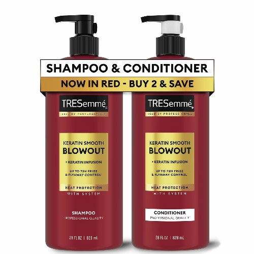 Tresemme Shampoo y Acondicionador Keratin Smooth Shampoo Conditioner