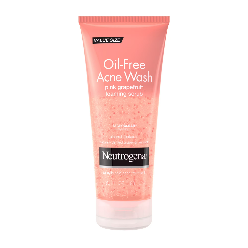 Neutrogena Exfoliante Facial Acne Wash Pink Grapefruit Foaming Scrub