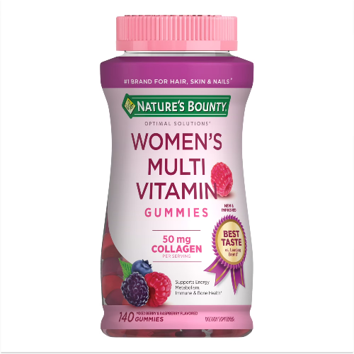 Natures Multivitaminas Bounty Womens Multivitamin Gummies