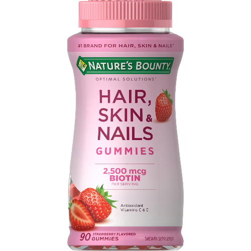 Natures Bounty Gomitas de Biotina Hair, Skin & Nails Gummies