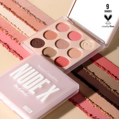 Beauty Creations Paleta de Sombras Unseen Nude X Mini