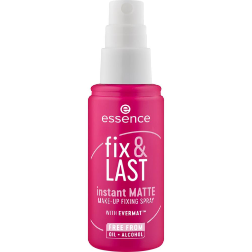 Essence Fix And Last Fijador de Maquillaje Instant Matte Fixing Spray