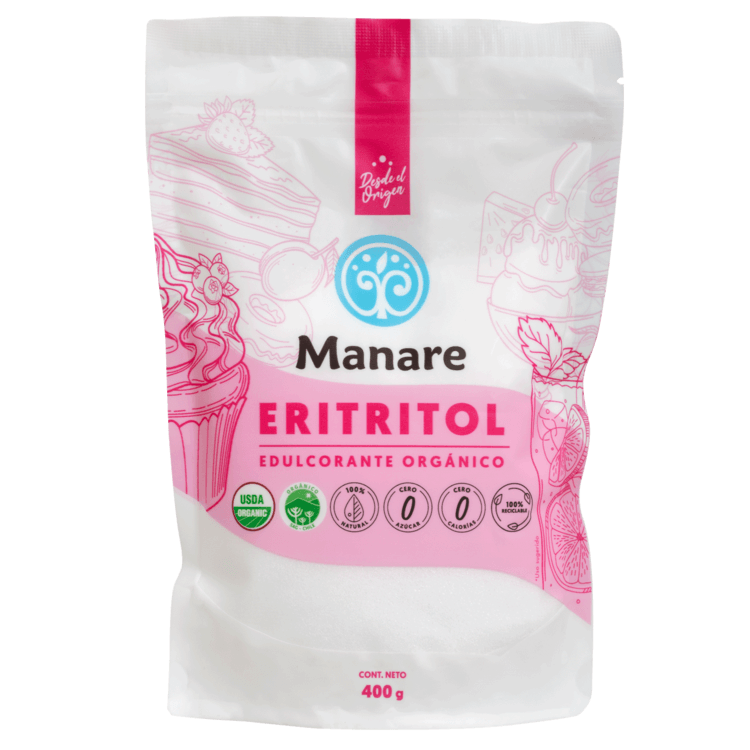 Eritritol 400grs Manare