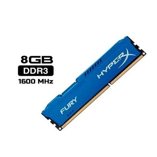 8gb  hyperx fury 1600  SM