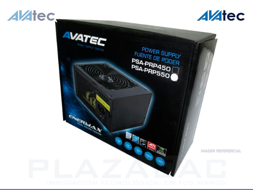 Fuente Avatec 550w