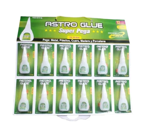 SUPERPEGANTE INSTANTANEO ASTRO GLUE  8 g x12 u.