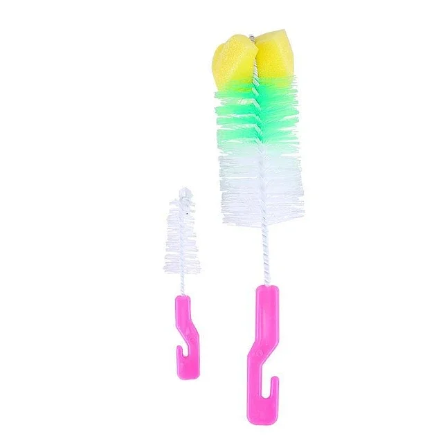 #02… Set de 2 cepillos para limpiar mamaderas