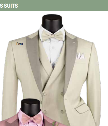 TRAJE VINCI ECRU SV2K-5