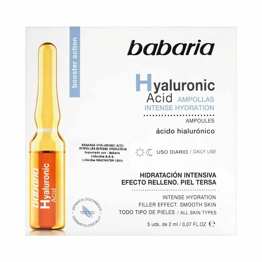 Ácido hialurónico en sérum ampolla