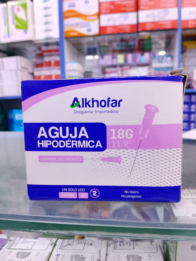 Aguja 18G c 1/2