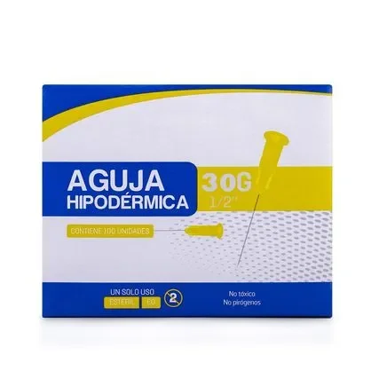 aguja 30x1/2
