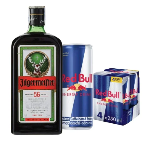 Promo jagermeitter + 4 redbull