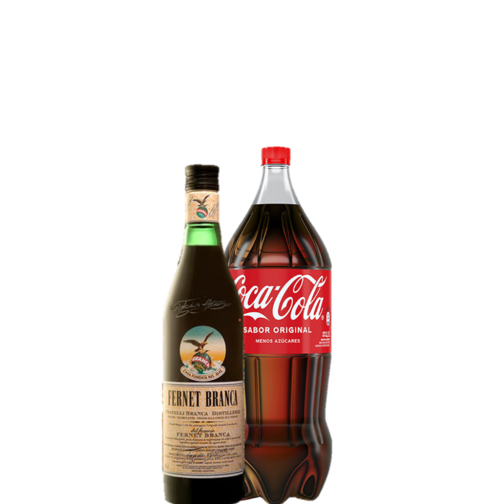 Promo fernet 750 + Coca 2.25