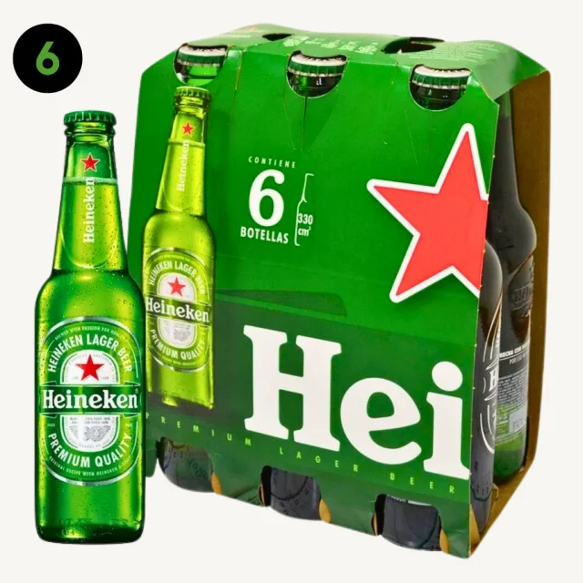 Sixpack Heineken 330