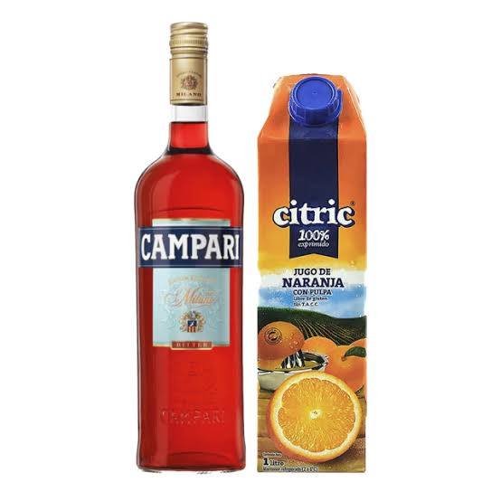 Promo Campari 750 + Citric 1l