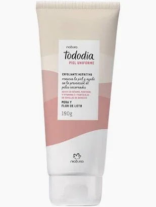 tododia exfoliante nutritivo pera y flor de loto 200ml