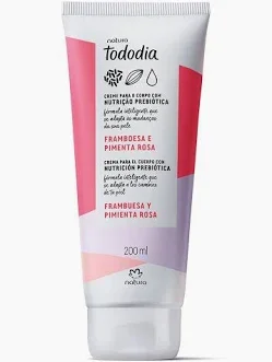 tododia crema cuerpo 100ml frambuesa y pimienta roja