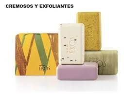 Ekos jabones x4 surtidos cremoso y exfoliante