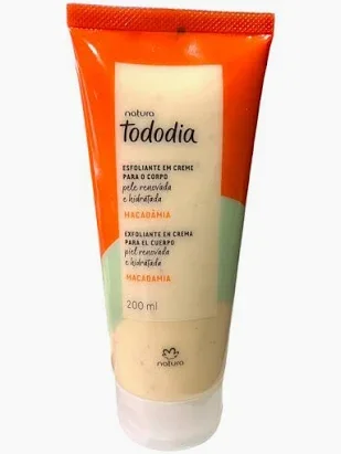 tododia exfoliante en crema macadamia 100ml