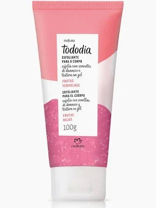 tododia exfoliante para cuerpo frutas rojas