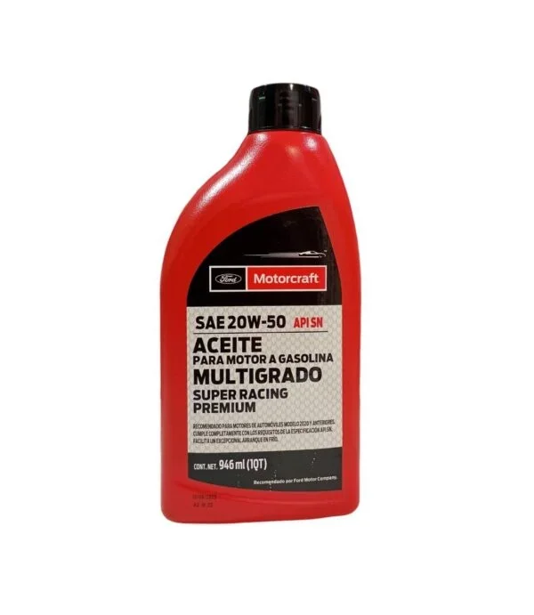 aceite MOTORCRAFT FORD 20W50