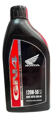 aceite 20W50 GN4 PRO HONDA