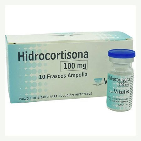 Hidrocortisona Vial 100MG IV/IM (Vitalis)