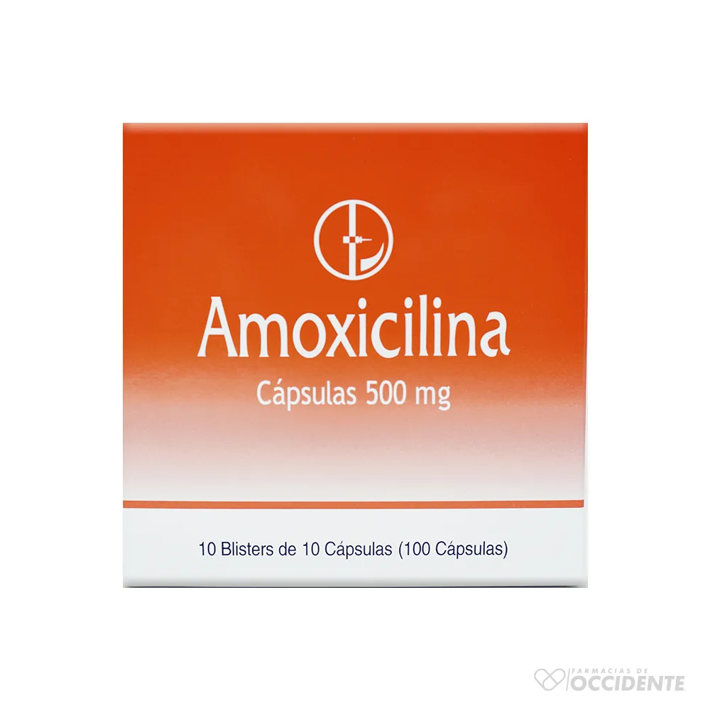 Amoxicilina 500MG caja 100 tab (Caplin)